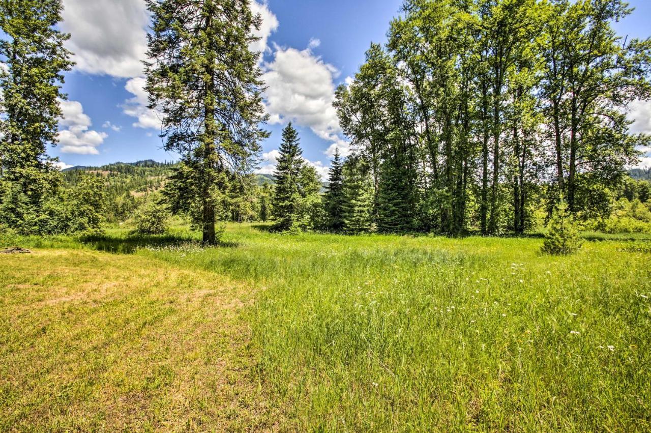Private 2-Acre Retreat With Mtn Views, Walk To River Saint Maries Kültér fotó